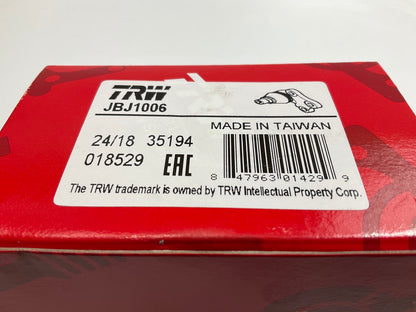 (2) TRW JBJ1006 Front Upper Suspension Ball Joint