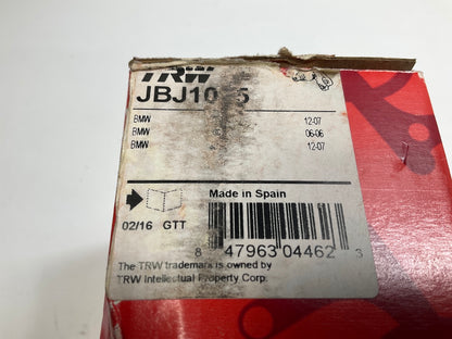 TRW JBJ1085 Suspension Control Arm Bushing, Rear Lower Outer Rearward