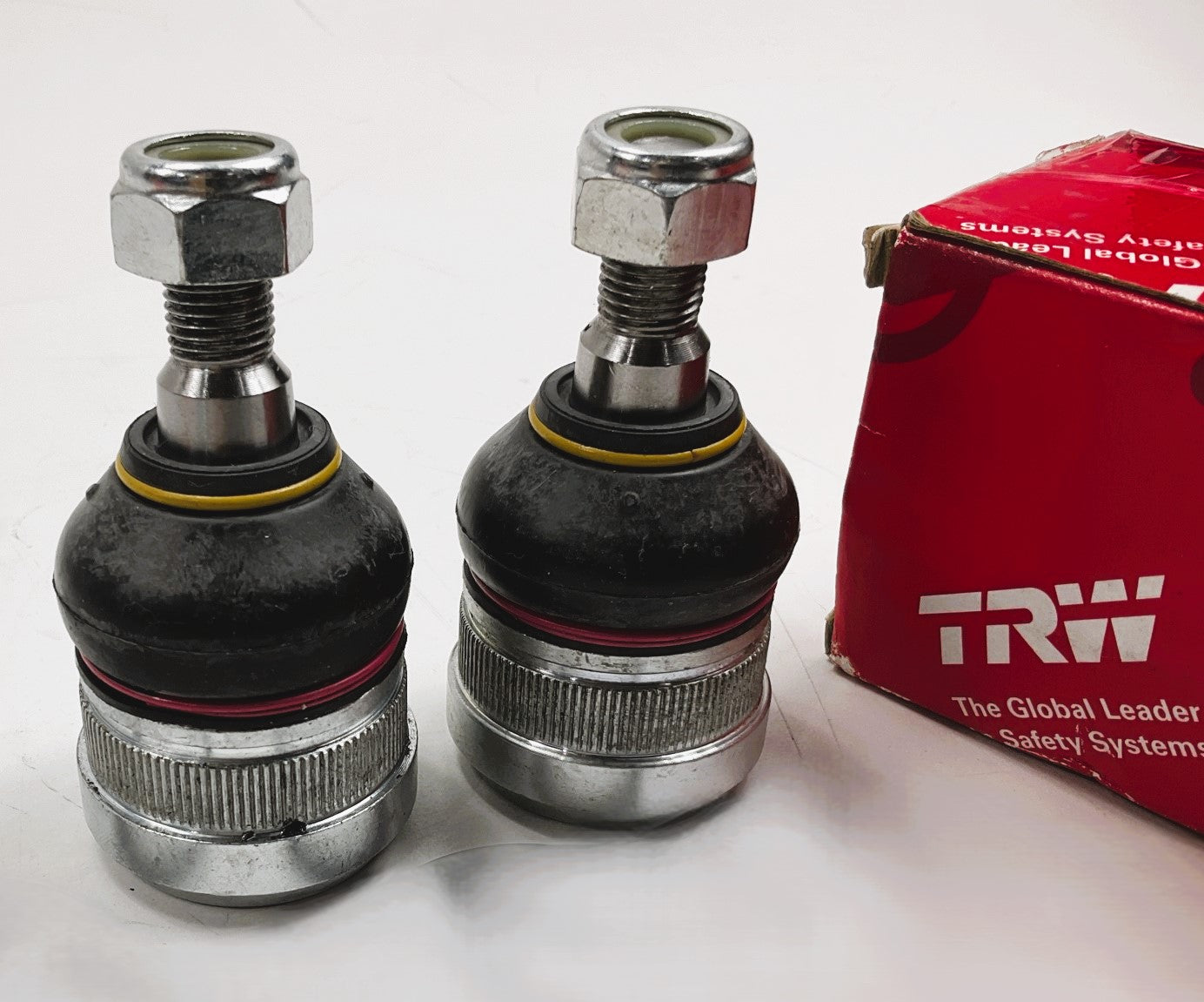 (2) TRW JBJ1098 Front Lower Suspension Ball Joint For 2001-2004 Volvo S40 V40
