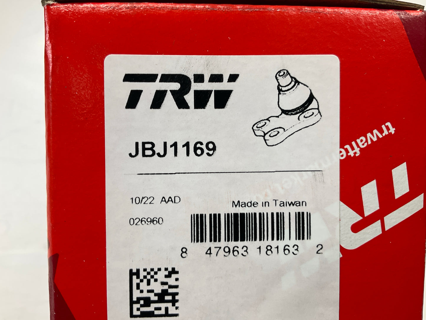 TRW JBJ1169 Front Lower Suspension Ball Joint