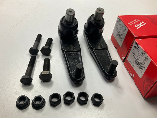 (2) TRW JBJ162 Front Lower Ball Joints - 1993-1994 Mazda 323, 1994-1995 MX-3