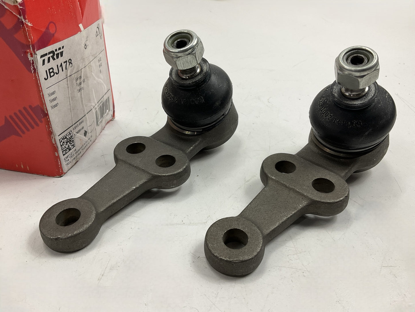 (2) TRW JBJ178 Front Suspension Ball Joint For 1983-86 Nissan Pulsar NX, Sentra