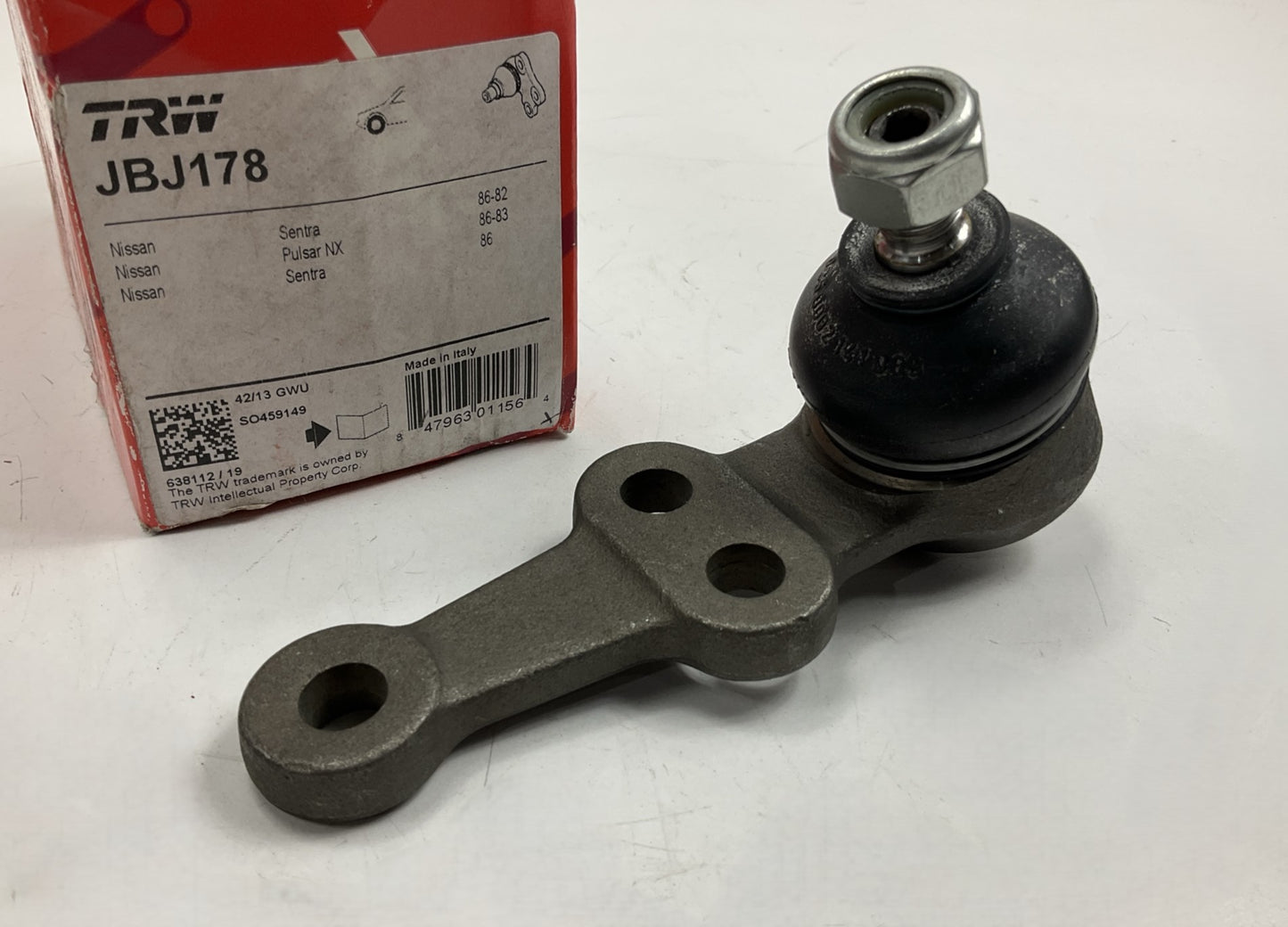TRW JBJ178 Front Suspension Ball Joint For 1983-1986 Nissan Pulsar NX, Sentra