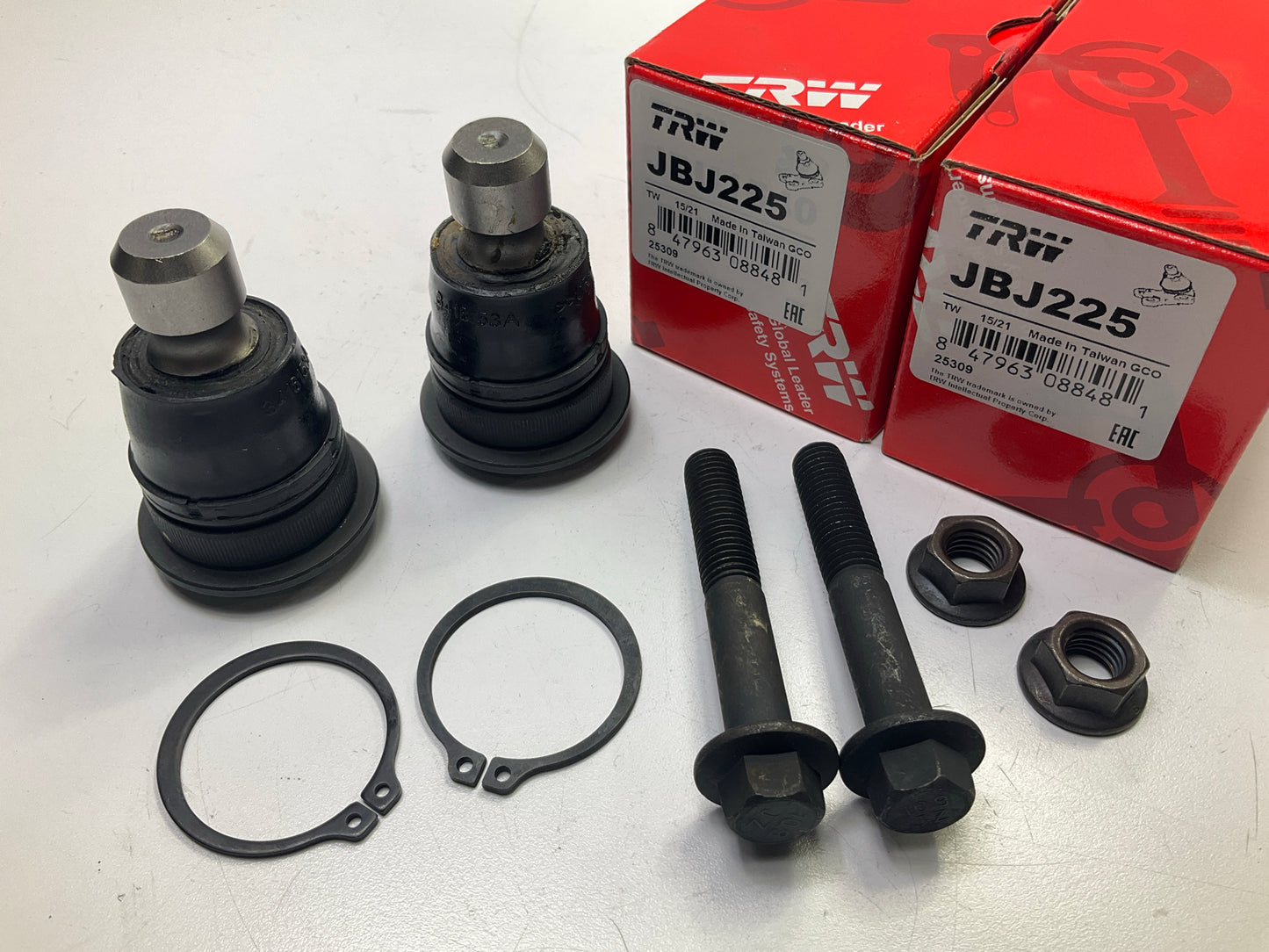 (2) TRW JBJ225 Front Lower Ball Joint For 2004-2009 Nissan Quest