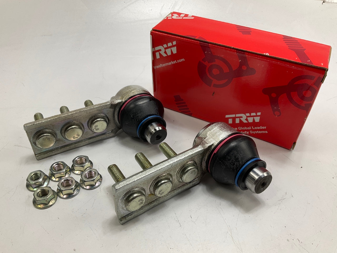 (2) TRW JBJ231 Front Lower Suspension Ball Joint For 1993-1995 Volvo 850