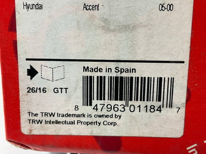 TRW JBJ287 Front Suspension Ball Joint For 2000-2006 Hyundai Accent