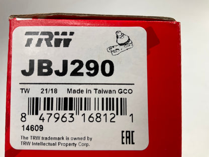 (2) TRW JBJ290 Front Lower Ball Joint For 1987-1994 Subaru Justy