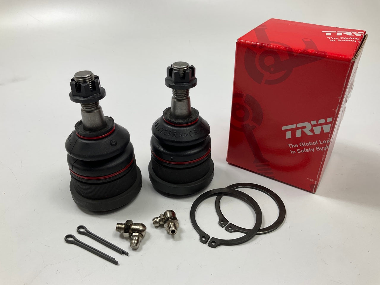 (2) TRW JBJ302 Front Upper Suspension Ball Joint