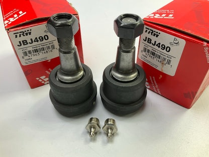(2) TRW JBJ490 Adjustable Suspension Ball Joint, Front Upper