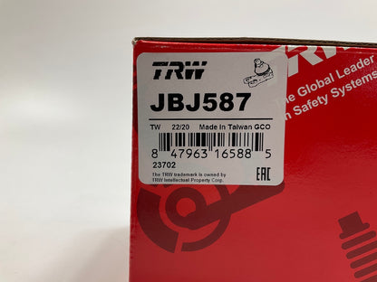 (2) TRW JBJ587 Suspension Ball Joint, Front Lower