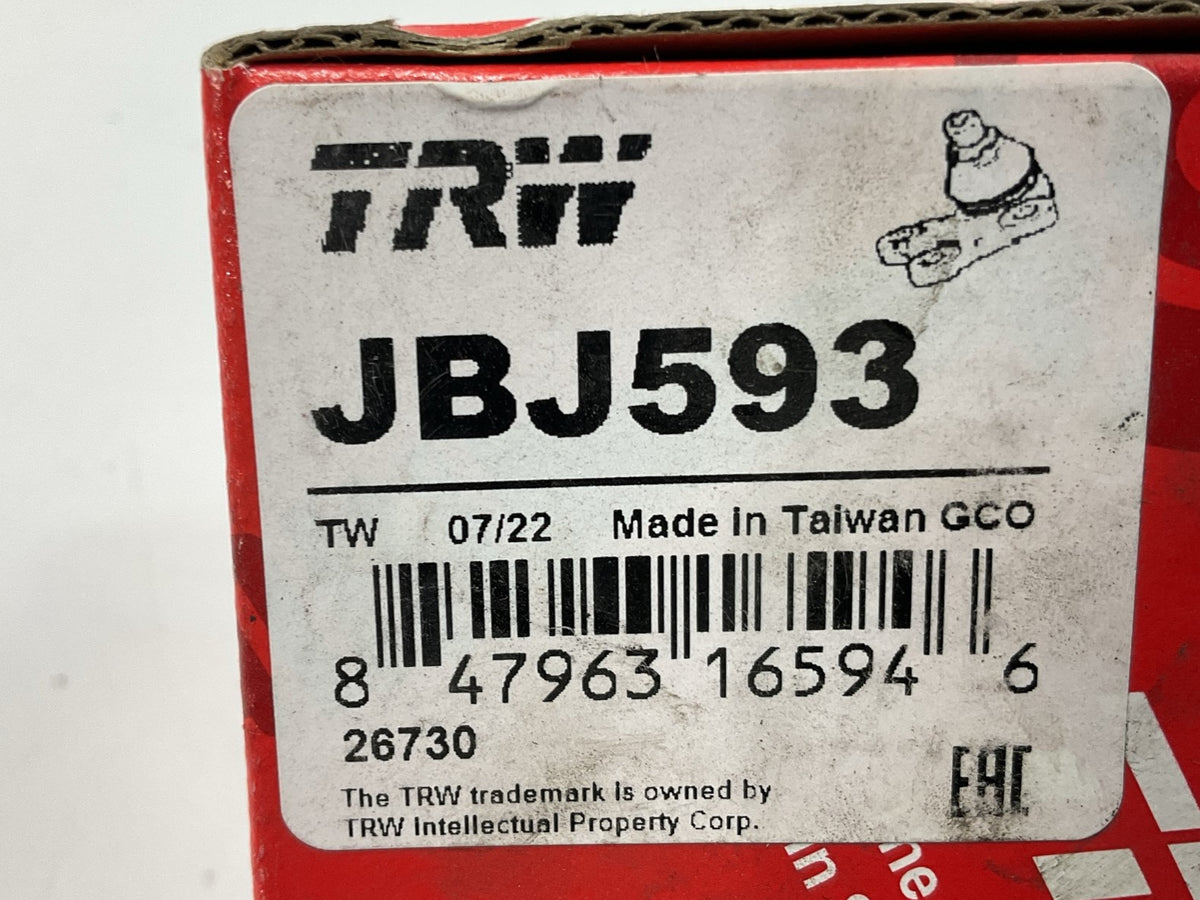 TRW JBJ593 Front Lower Ball Joint For 2006-2014 Subaru Tribeca