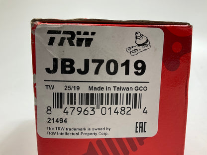 (2) TRW JBJ7019 Suspension Ball Joint, Front Lower