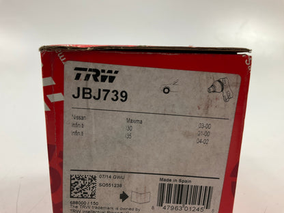 (2) TRW JBJ739 Front Lower Ball Joint For 2000-2001 INFINITI I30, 02-04 I35