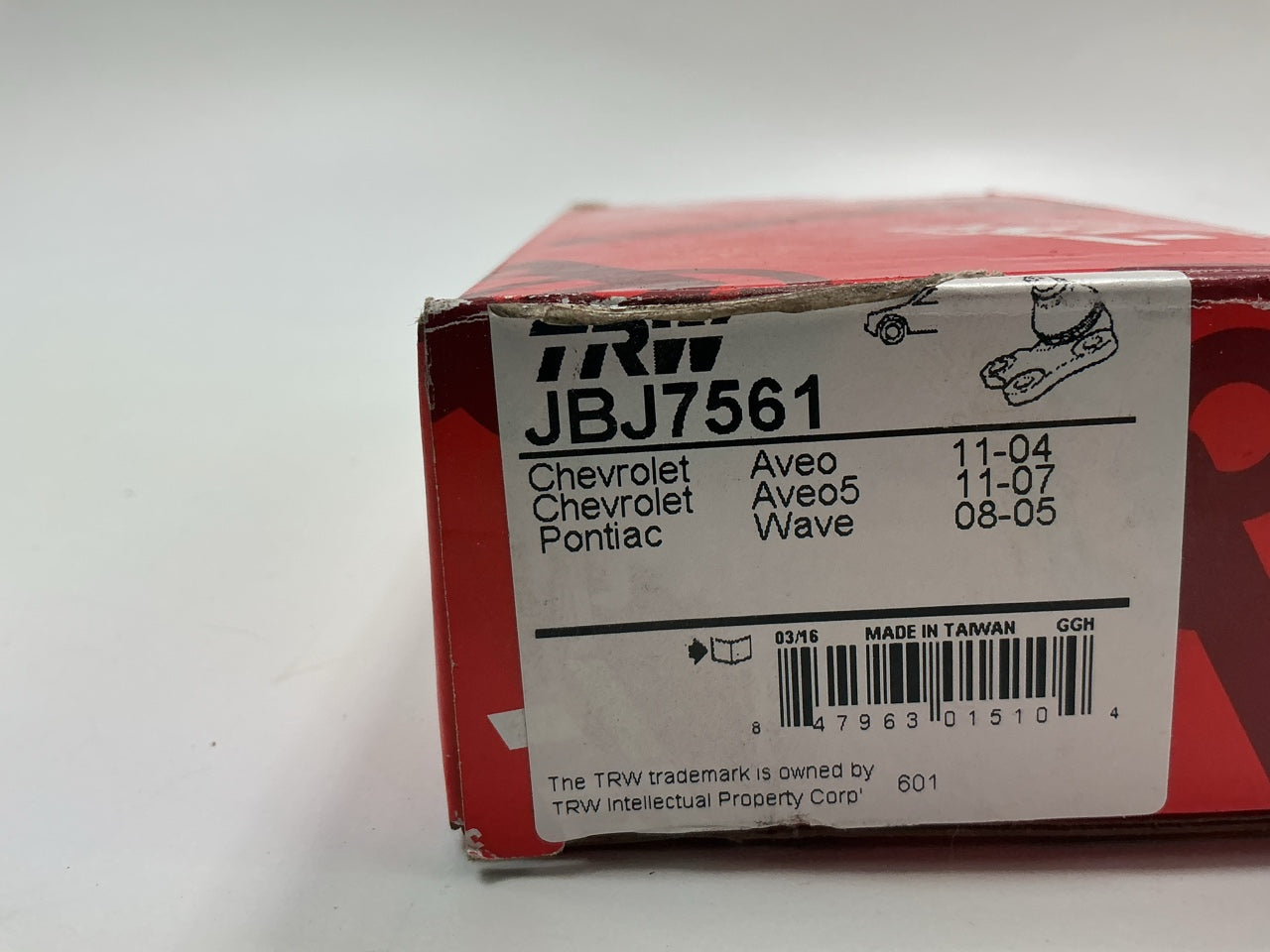 TRW JBJ7561 Front Lower Suspension Ball Joint