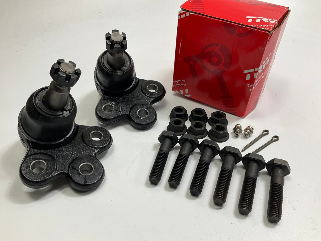 (2) TRW JBJ951 Front Lower Suspension Ball Joint