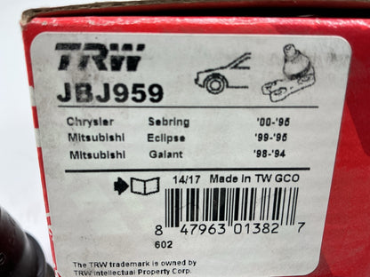 (2) TRW JBJ959 Front Upper Suspension Ball Joint For 1995-2000 Sebring, Avenger