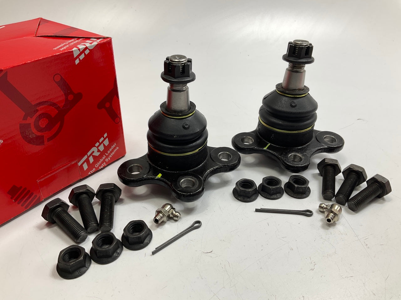 (2) TRW JBJ964 Front Upper Suspension Ball Joint For 2004-2012 GMC Canyon