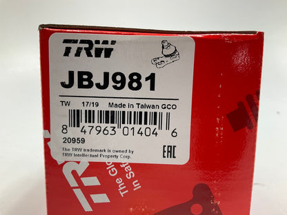 (2) TRW JBJ981 Front Lower Suspension Ball Joint