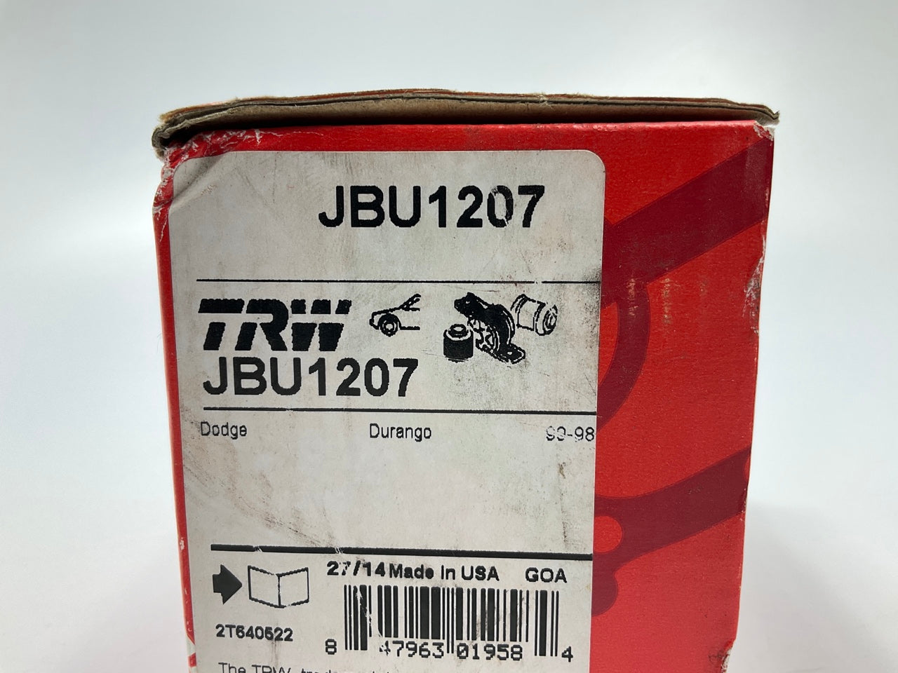TRW JBU1207 Suspension Stabilizer Sway Bar Bushings, Front