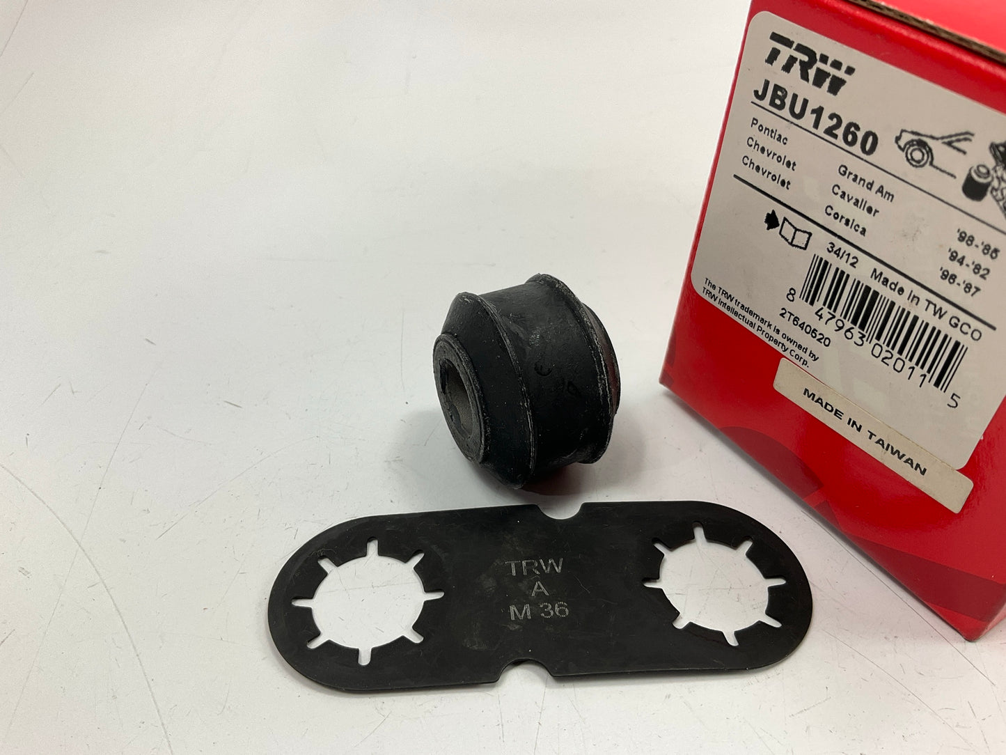 TRW JBU1260 Steering Tie Rod End Bushing Kit, Front Inner