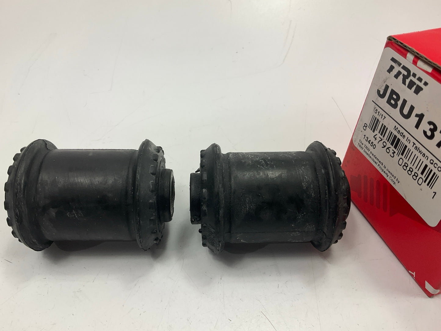 (2) TRW JBU1375 Front Lower Forward Control Arm Bushing 2004-12 Chevrolet Malibu