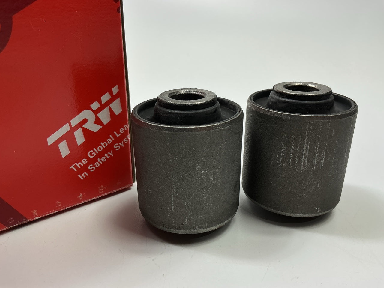 (2) TRW JBU1808 Front Lower Outer Control Arm Bushing For 2001-2006 Kia Optima