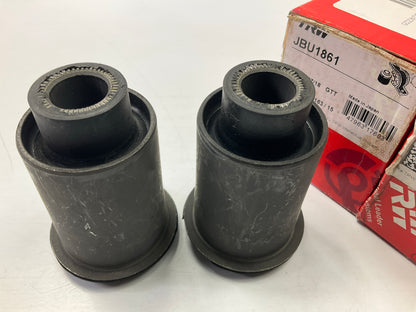 (2) TRW JBU1861 Front Lower Forward Suspension Control Arm Bushing