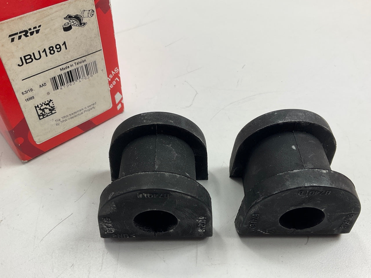 TRW JBU1891 Rear Stabilizer Sway Bar Bushing Kit For 2004-07 Subaru Impreza AWD