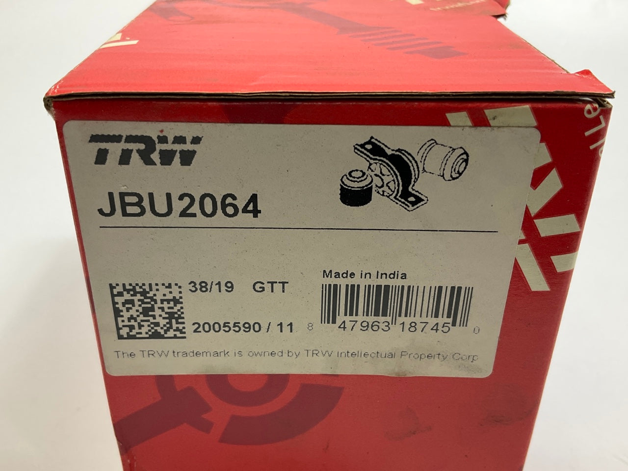 TRW JBU2064 Front Stabilizer Sway Bar Bushing Kit For 2003-2004 INFINITI M45