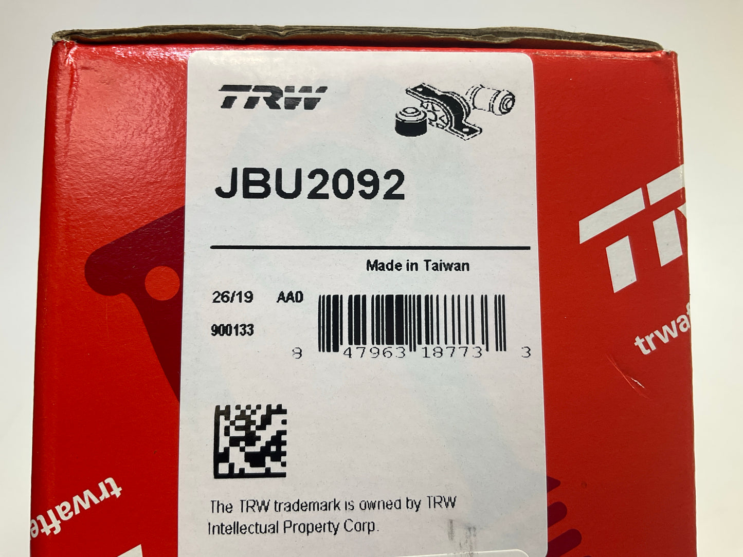 TRW JBU2092 Front Sway Bar Bushings - 2001-2004 Mercedes-Benz SLK230, SLK320