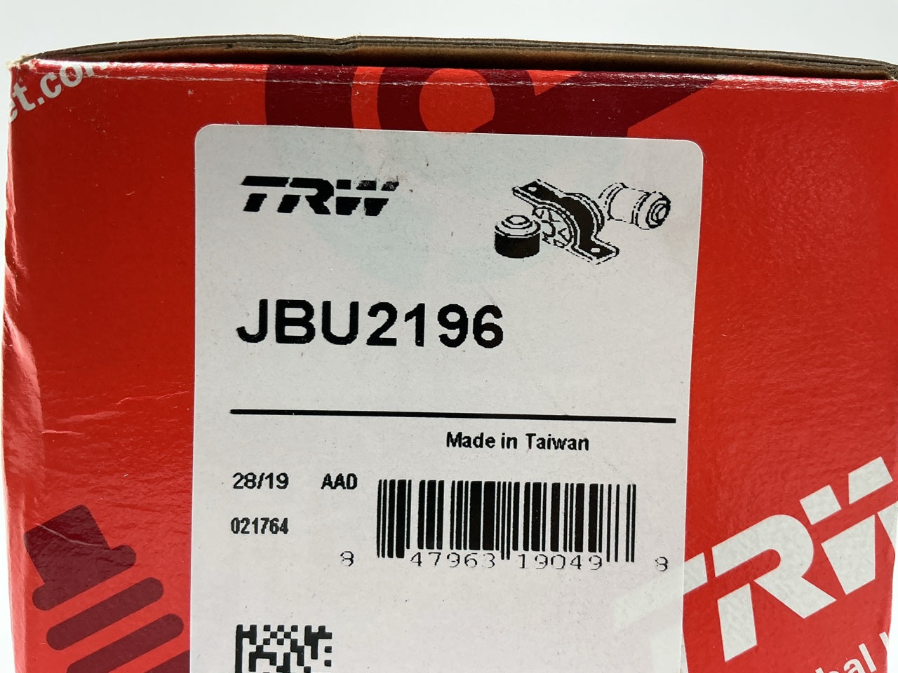 TRW JBU2196 Rear Stabilizer Sway Bar Bushing Kit For 2008-2012 Honda Accord