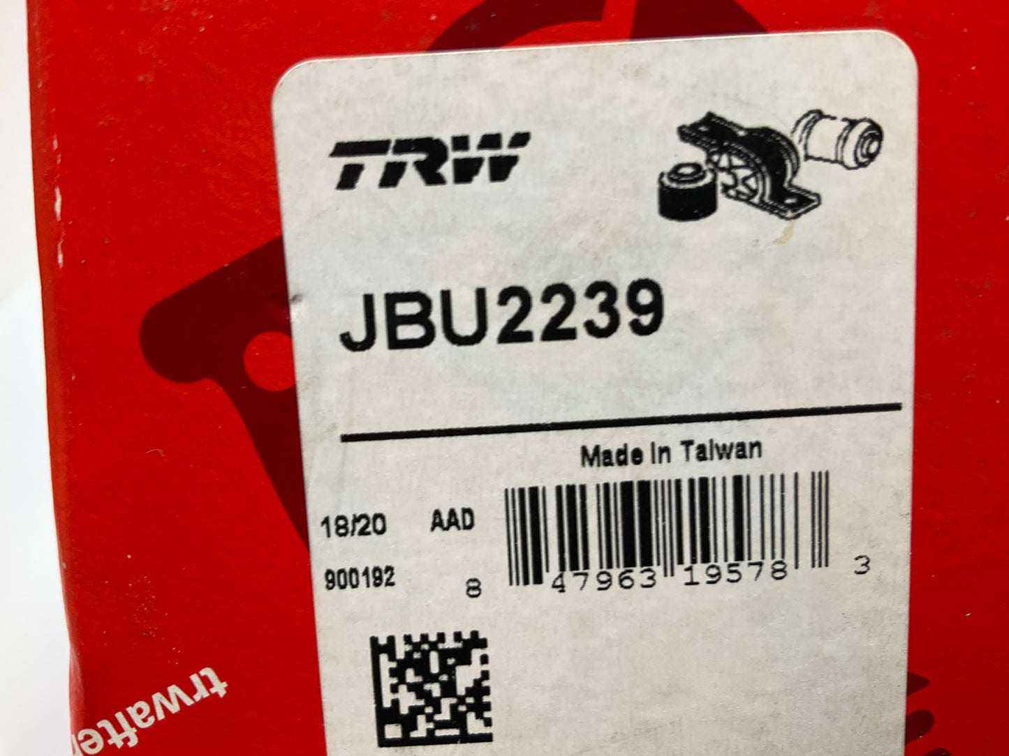 TRW JBU2239 Rear Stabilizer Sway Bar Bushing Kit For 2010 Pontiac Vibe
