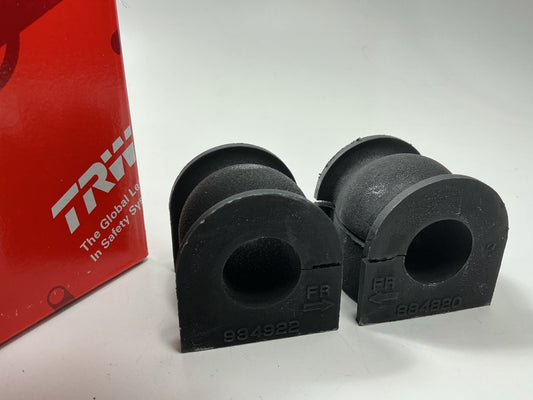 TRW JBU2273 Suspension Stabilizer Sway Bar Bushing Kit 2012-16 Honda CR-Z Hybrid