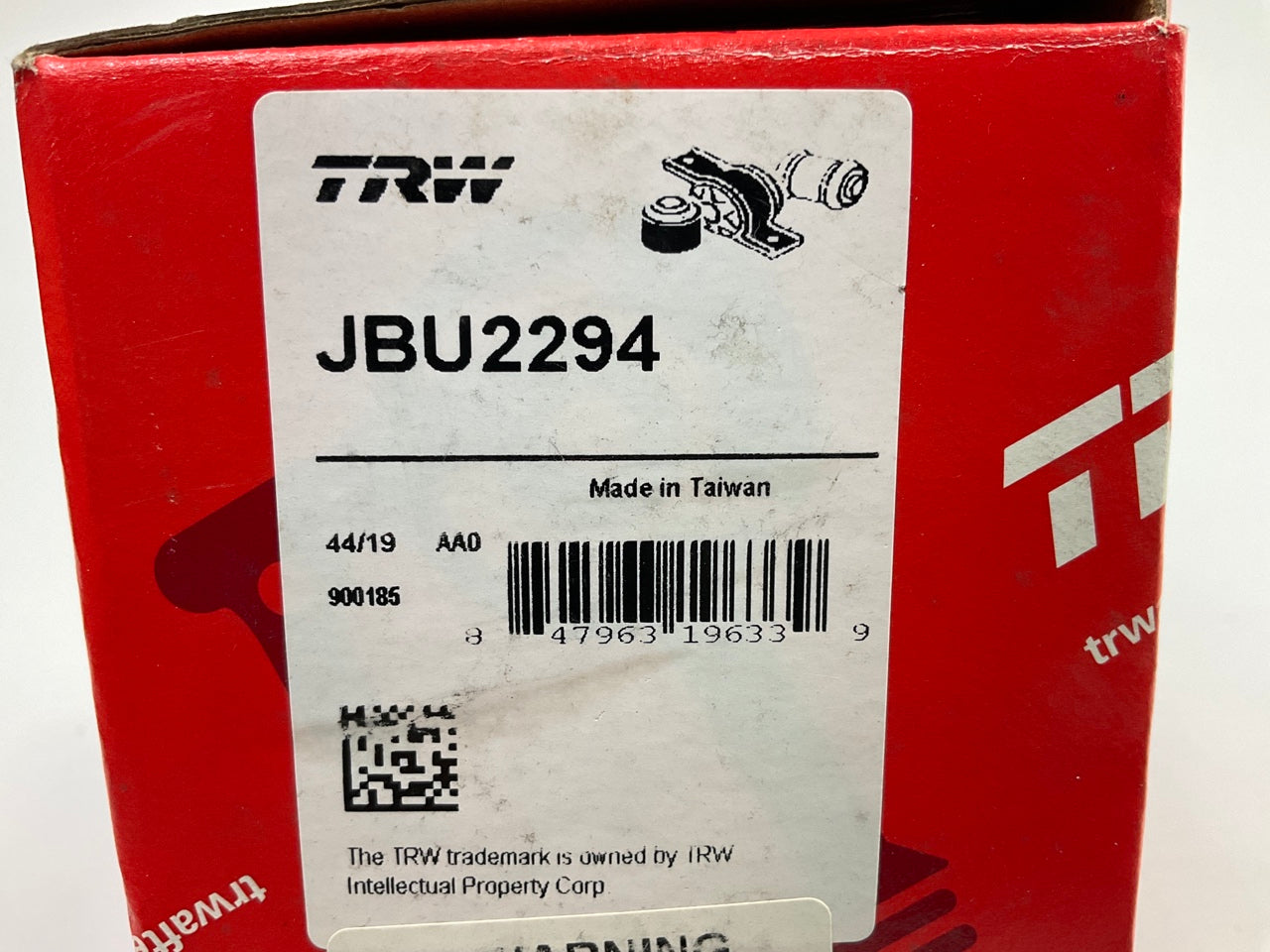 TRW JBU2294 Rear Stabilizer Sway Bar Bushing Kit For 1995-2001 Honda Prelude