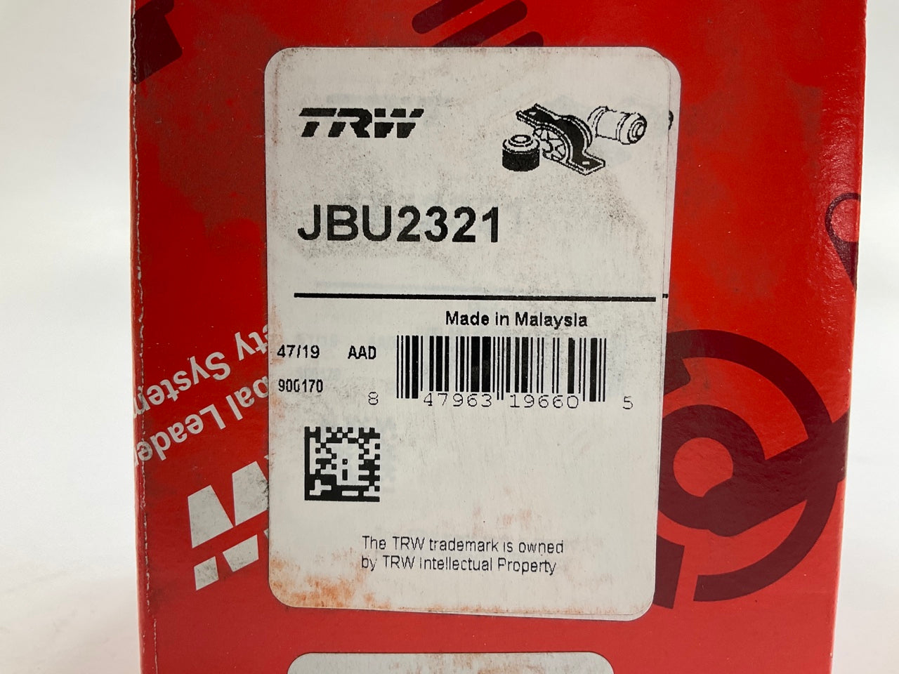 TRW JBU2321 Suspension Stabilizer Sway Bar Bushing Kit For 2009-14 Nissan Murano