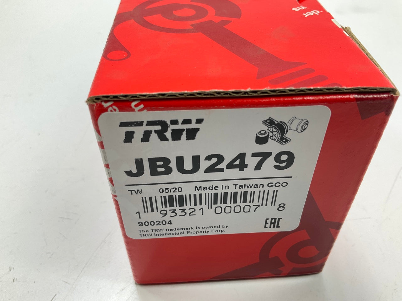 (2) TRW JBU2479 Suspension Control Arm Bushing, Front Lower Forward