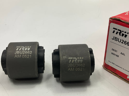 (2) TRW JBU2662 Rear Upper Inner Control Arm Bushing For 2013-2023 Mazda CX-5