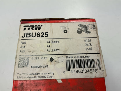 (2) TRW JBU625 Suspension Control Arm Bushing, Rear Lower Rearward Outer
