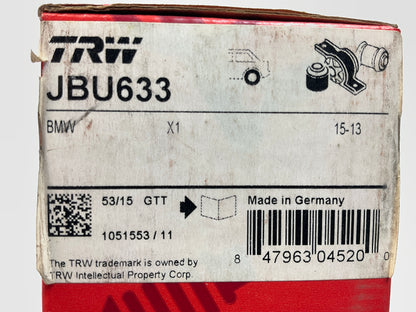 TRW JBU633 Rear Upper Center Inner Control Arm Bushing For 2013-2015 BMW X1