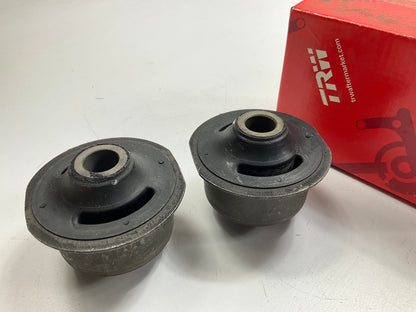 (2) TRW JBU735 Suspension Control Arm Bushing, Front Lower Forward