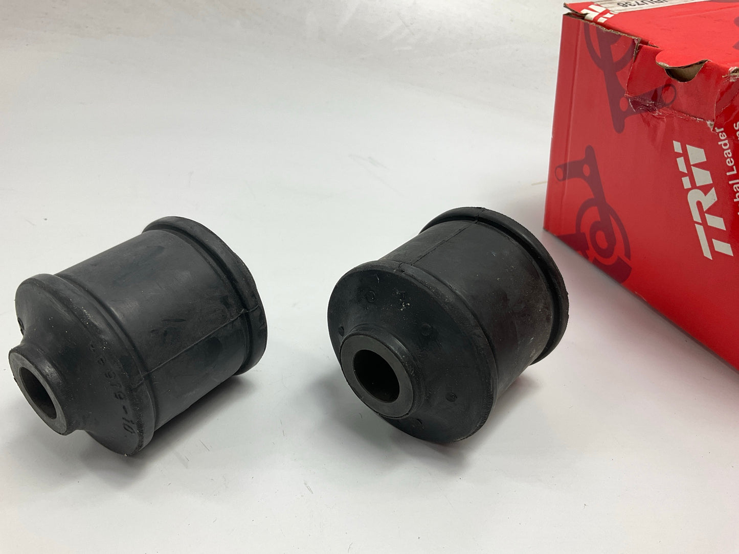 (2) TRW JBU736 Suspension Control Arm Bushing, Front Rearward