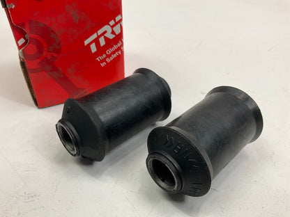 (2) TRW JBU816 Suspension Control Arm Bushings, Front Lower Forward