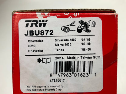TRW JBU872 Suspension Control Arm Bushing Kit, Front Upper