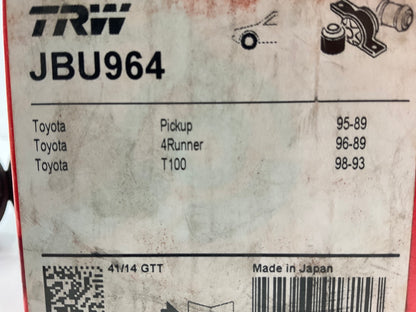 TRW JBU964 Front Upper Suspension Control Arm Bushing Kit