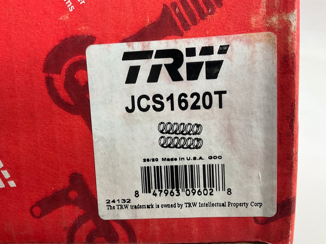 TRW JCS1620T Rear Coil Springs For 2007-2011 Toyota Camry, 2004-2006 Lexus ES330 Type 2