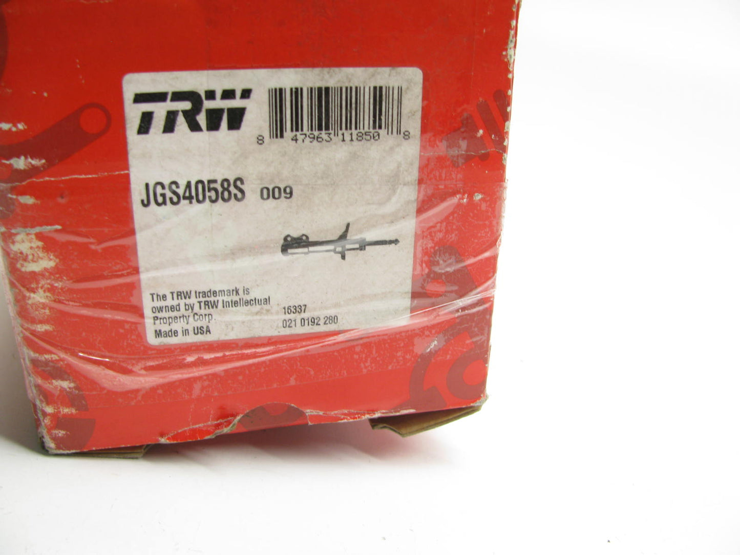 (2) TRW JGS4058S Premium Rear Shock For 03-08 Matrix, Vibe, Corolla FWD