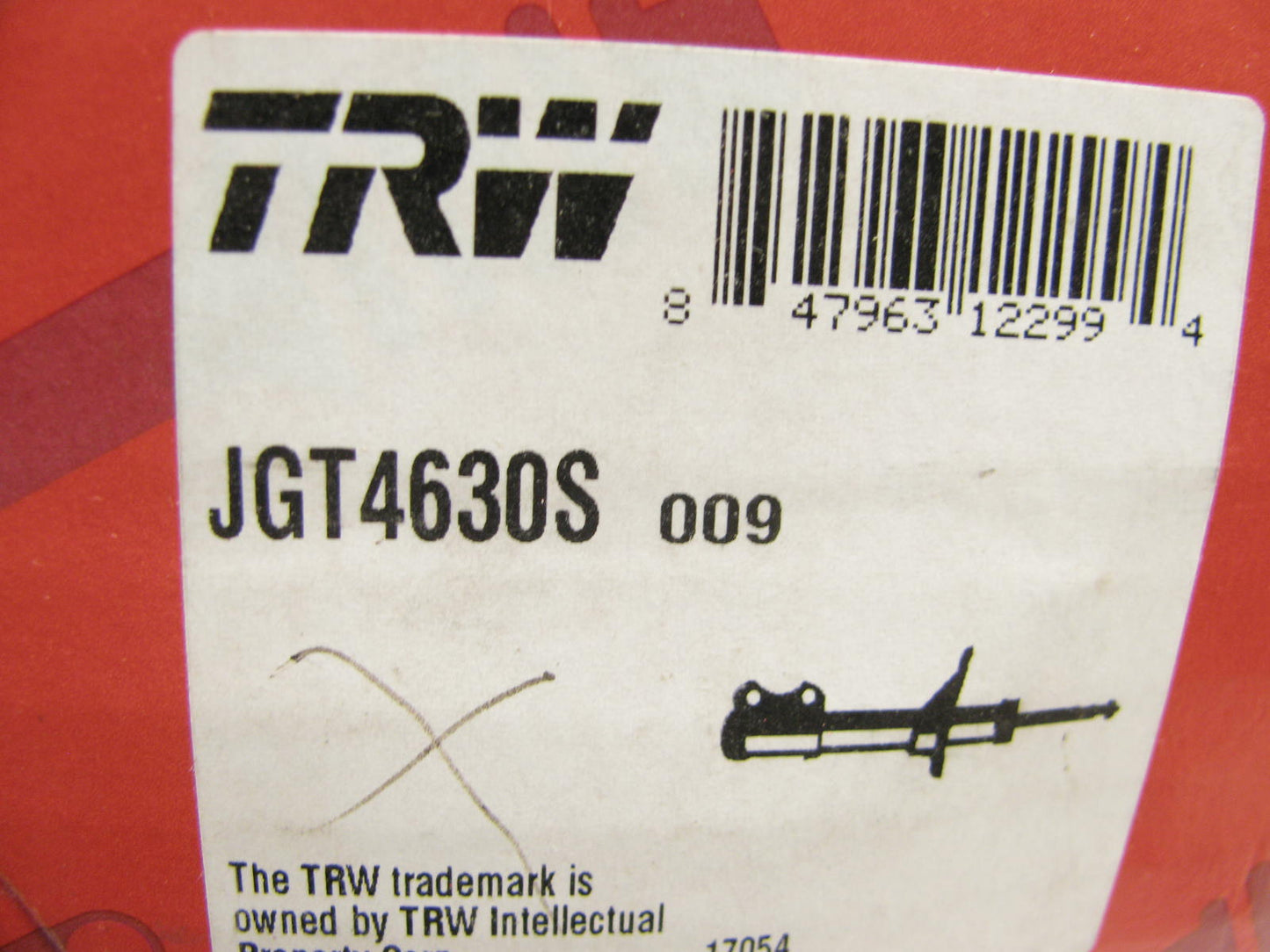 (2) TRW JGT4630S FRONT Suspension Shock Absorber Struts For 1997-01 Honda CR-V