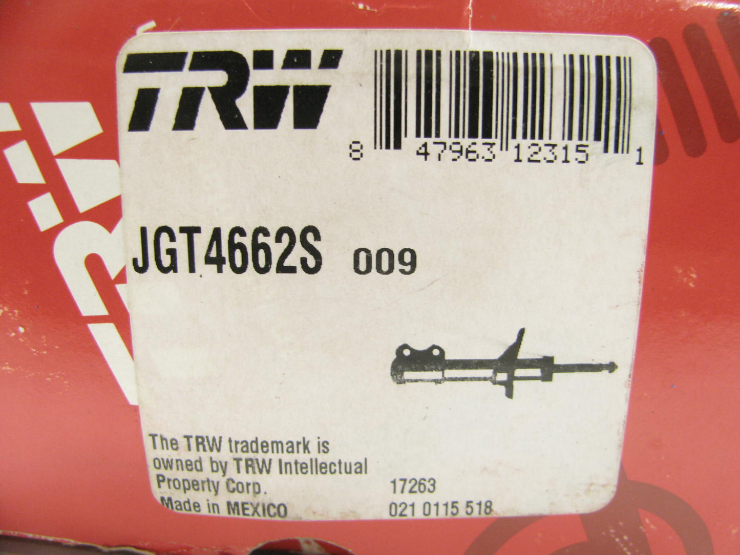 TRW JGT4662S REAR Suspension Shock Absorber For 05-15 Nissan Armada