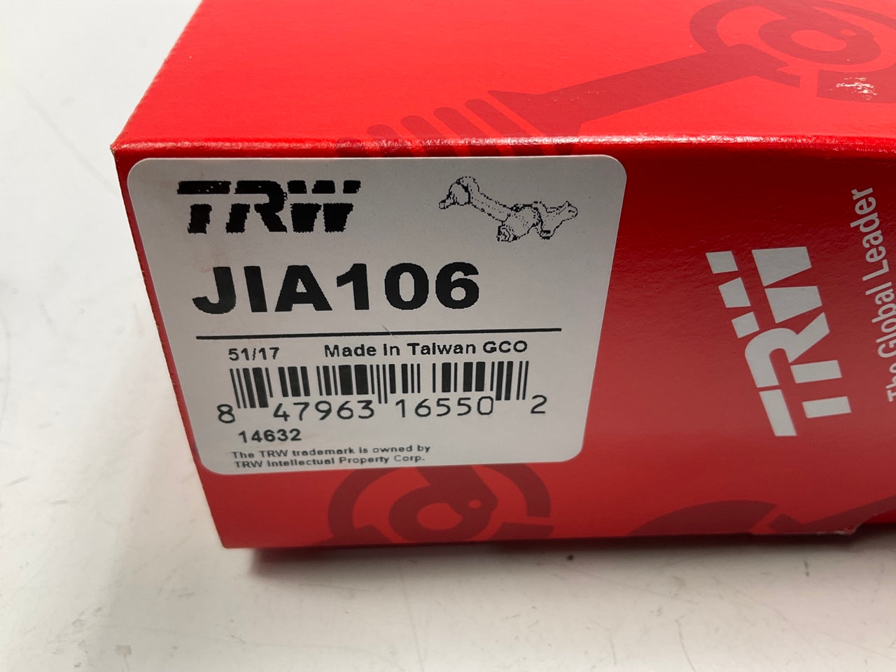 TRW JIA106 Steering Idler Arm For 1994-1999 Dodge Ram 2500 3500 Pickup RWD