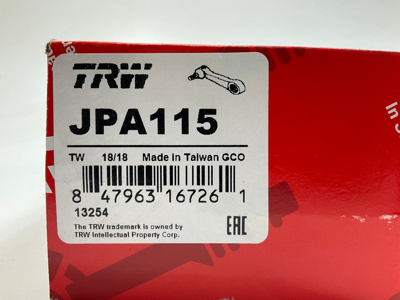TRW JPA115 Steering Pitman Arm For 1979-1985 Oldsmobile Toronado